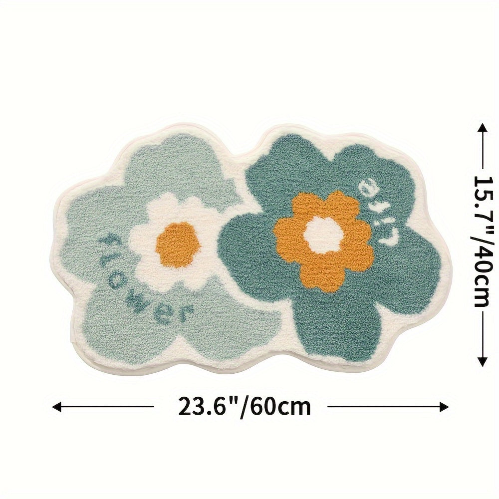 fleurs doubles / 15,7 × 23,6 Pouces (40 × 60 Cm)