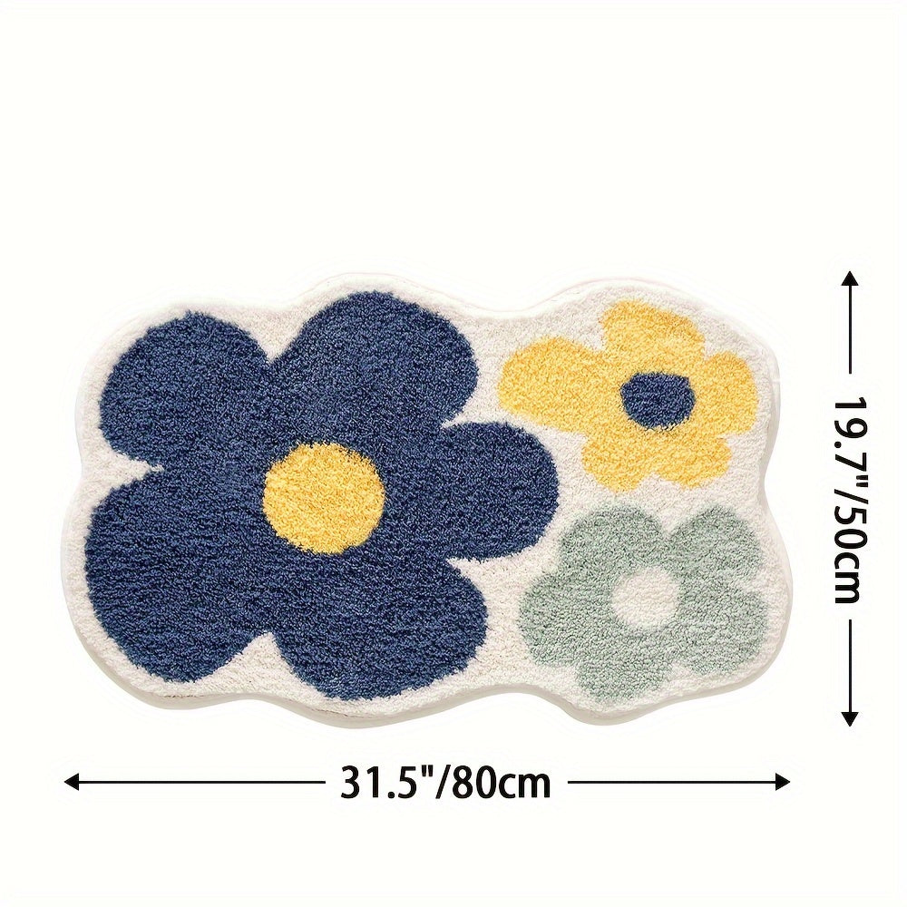 Fleur Tricolore / 19,7 × 31,5 Pouces (50 × 80 Cm)