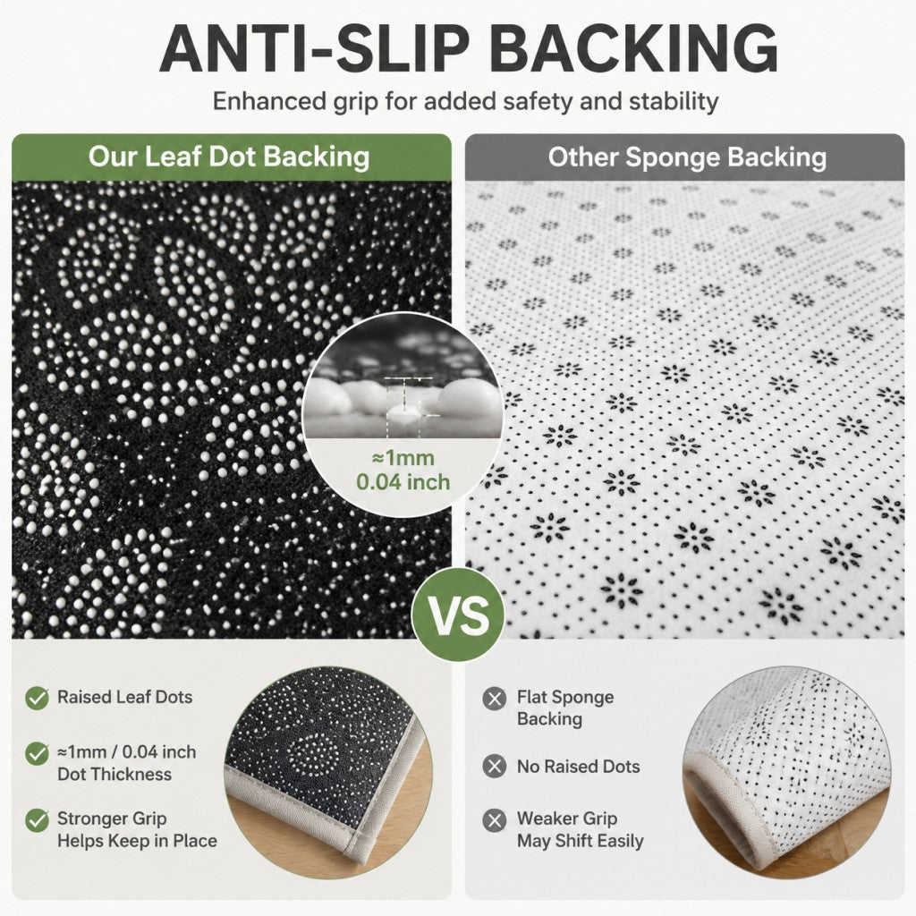 Tapis de salle de bain forme nuage, carpes koï imprimées