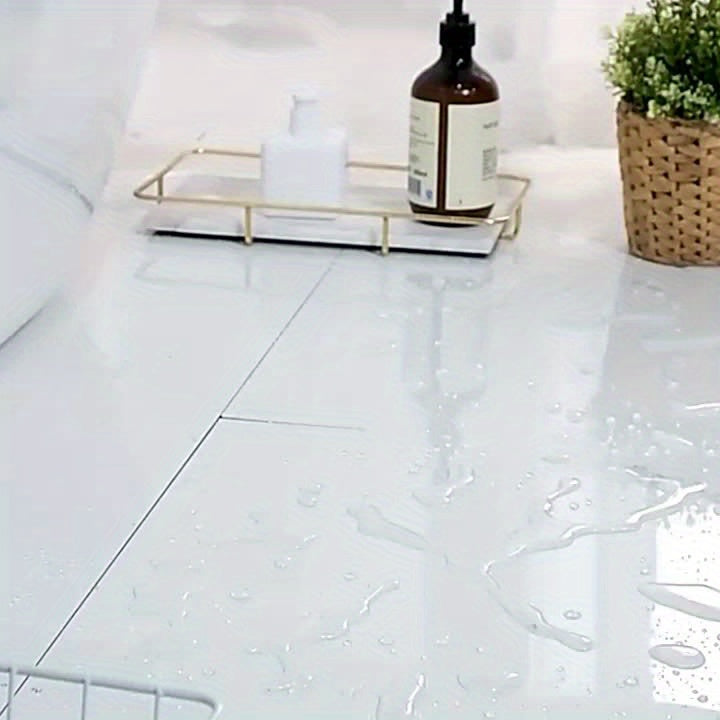 Tapis de salle de bain à galets gaufrés
