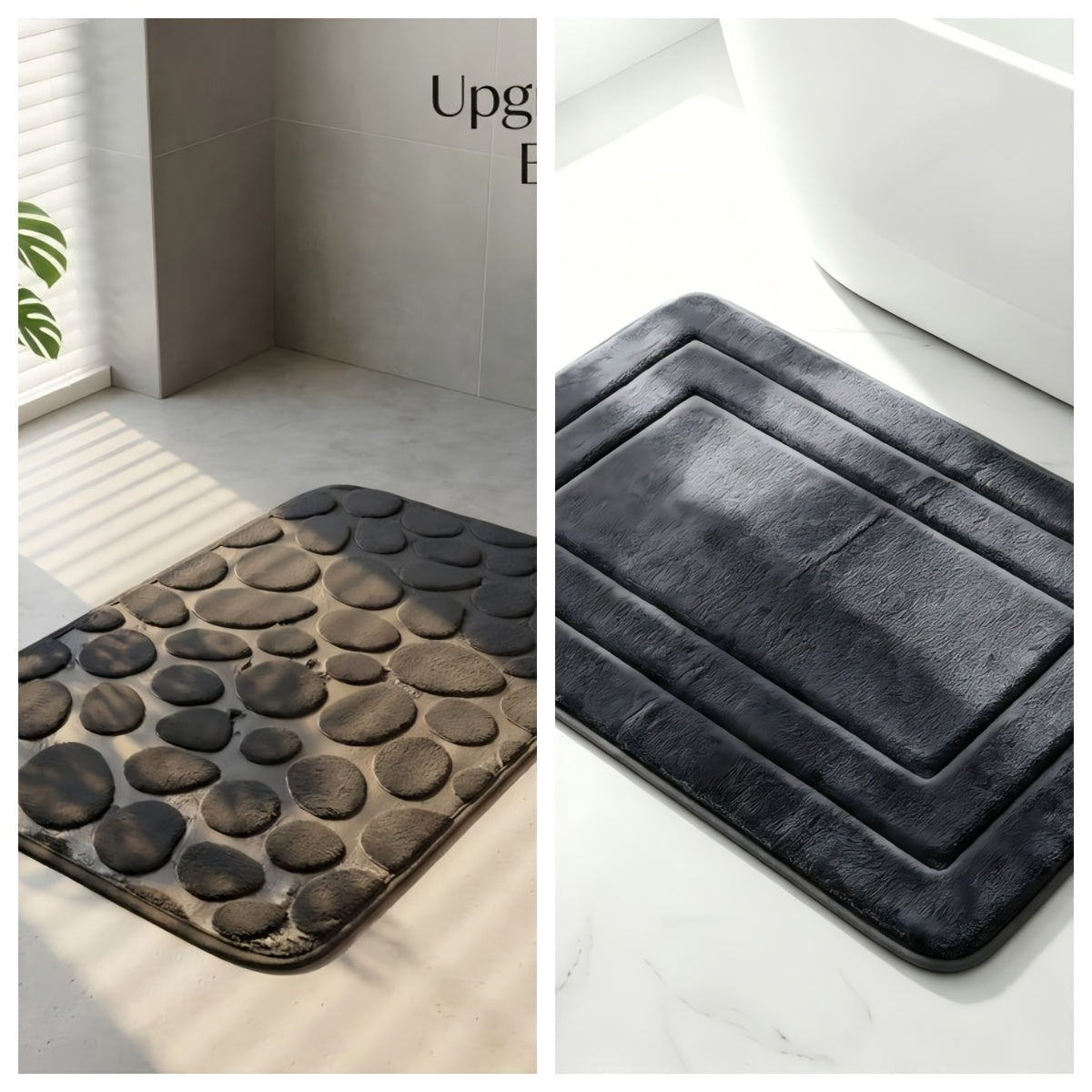 [Pierre] Gris Foncé 1 Pièce + [Réticule] Gris Foncé 1 Pièce / VFDJH212PC-40*60cm Image