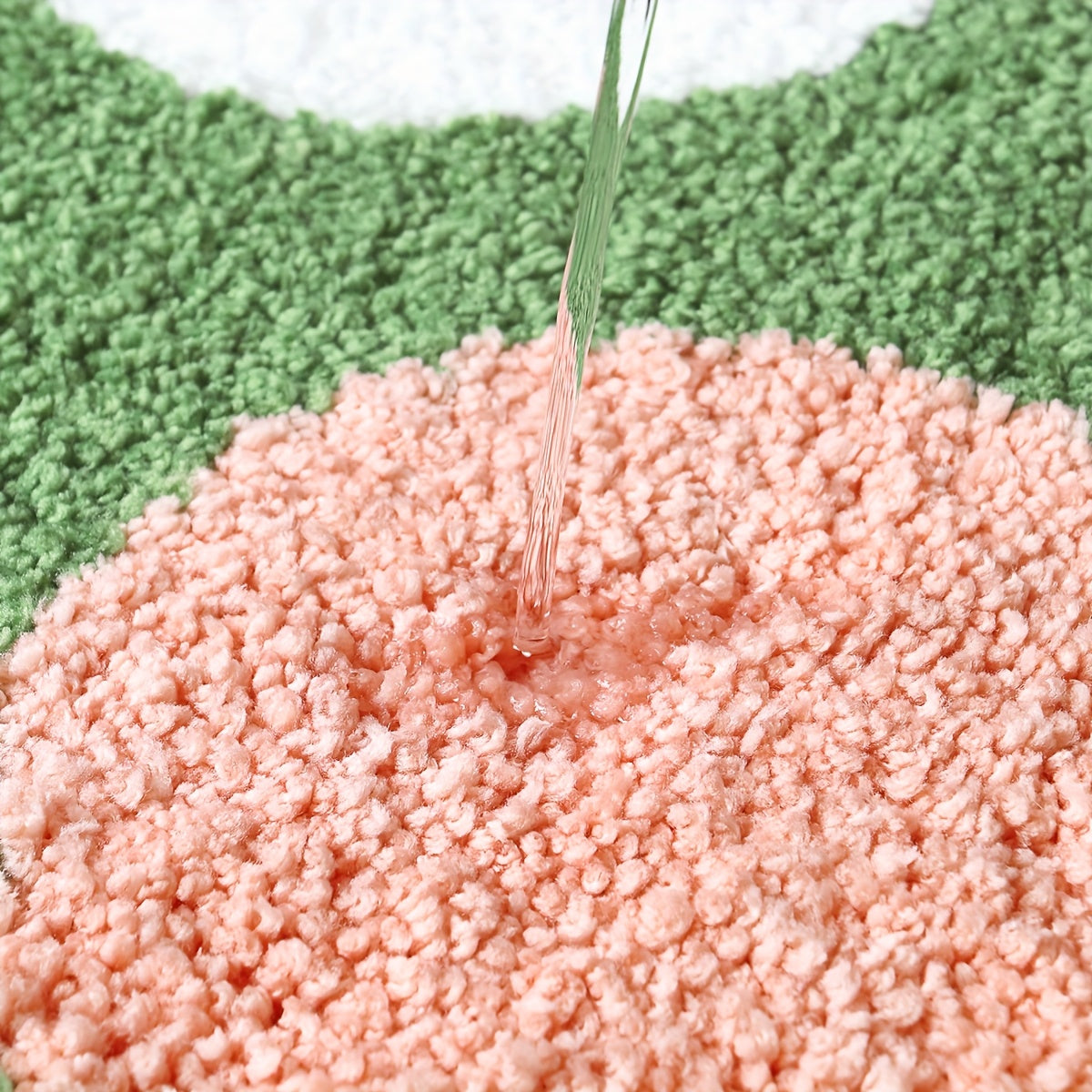 Tapis de salle de bain tête de grenouille