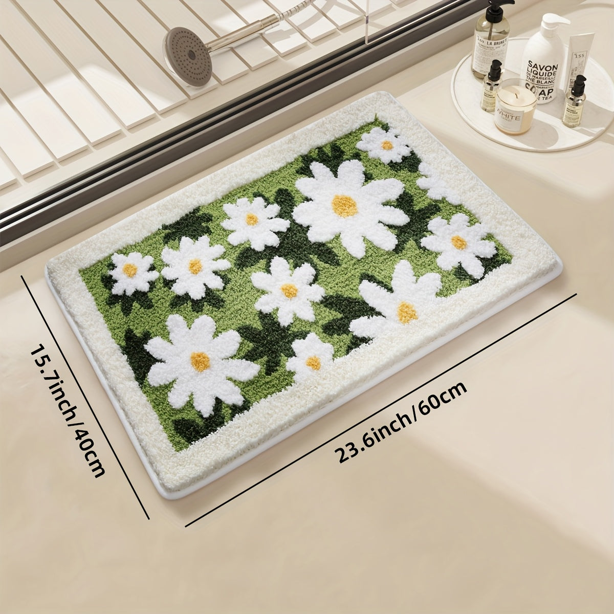 15.7x23.6in/40x60cm / Chrysanthème de Montagne en Floraison