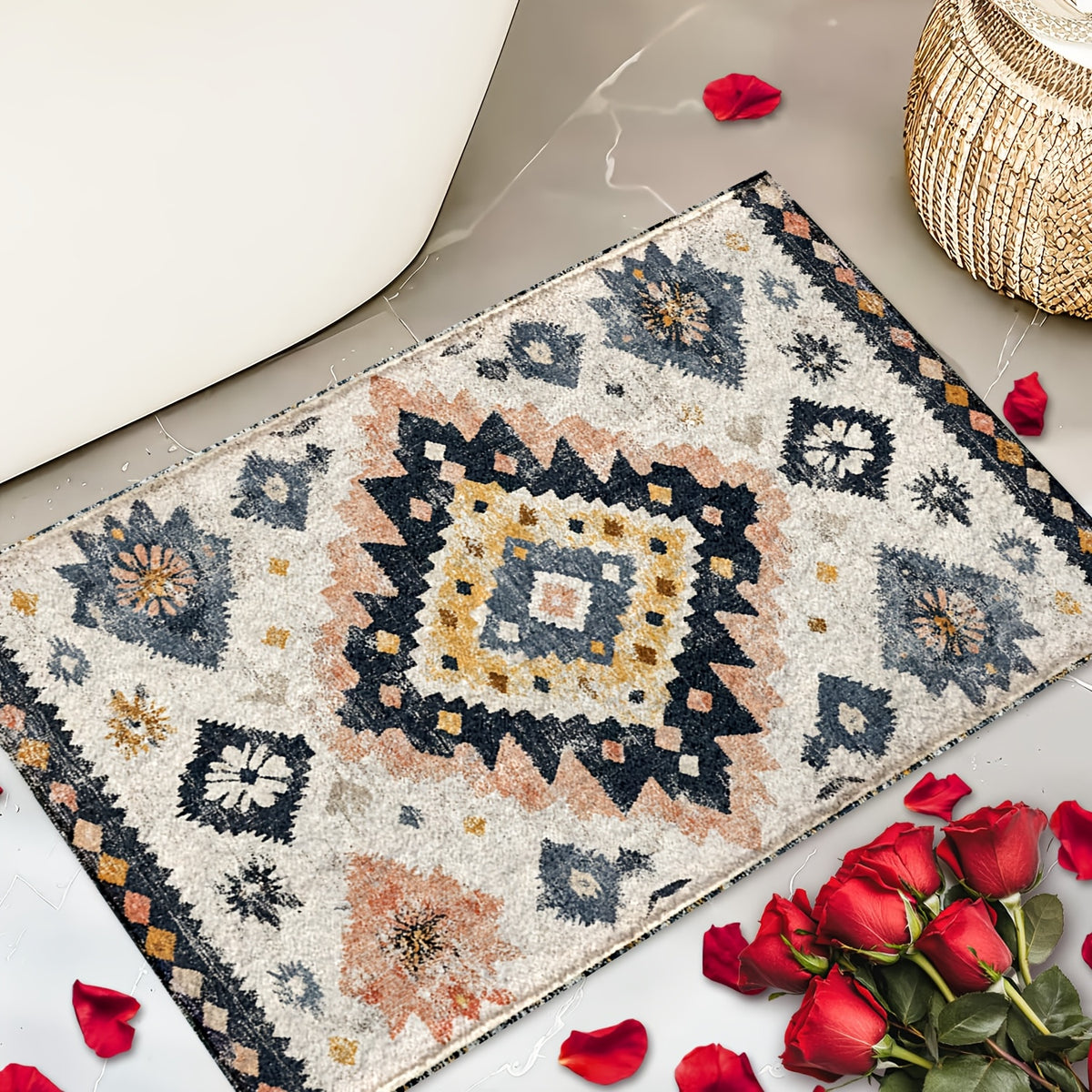 Tapis de salle de bain marocain