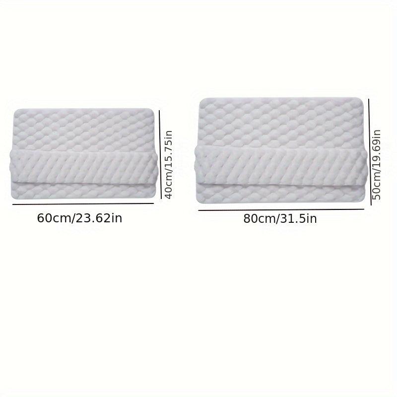 Tapis de salle de bain mémoire de forme, dos PVC