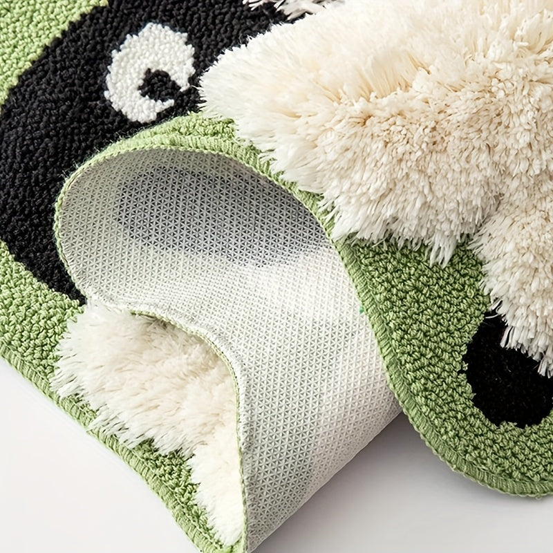 Tapis de salle de bain mouton bouclé, grand format