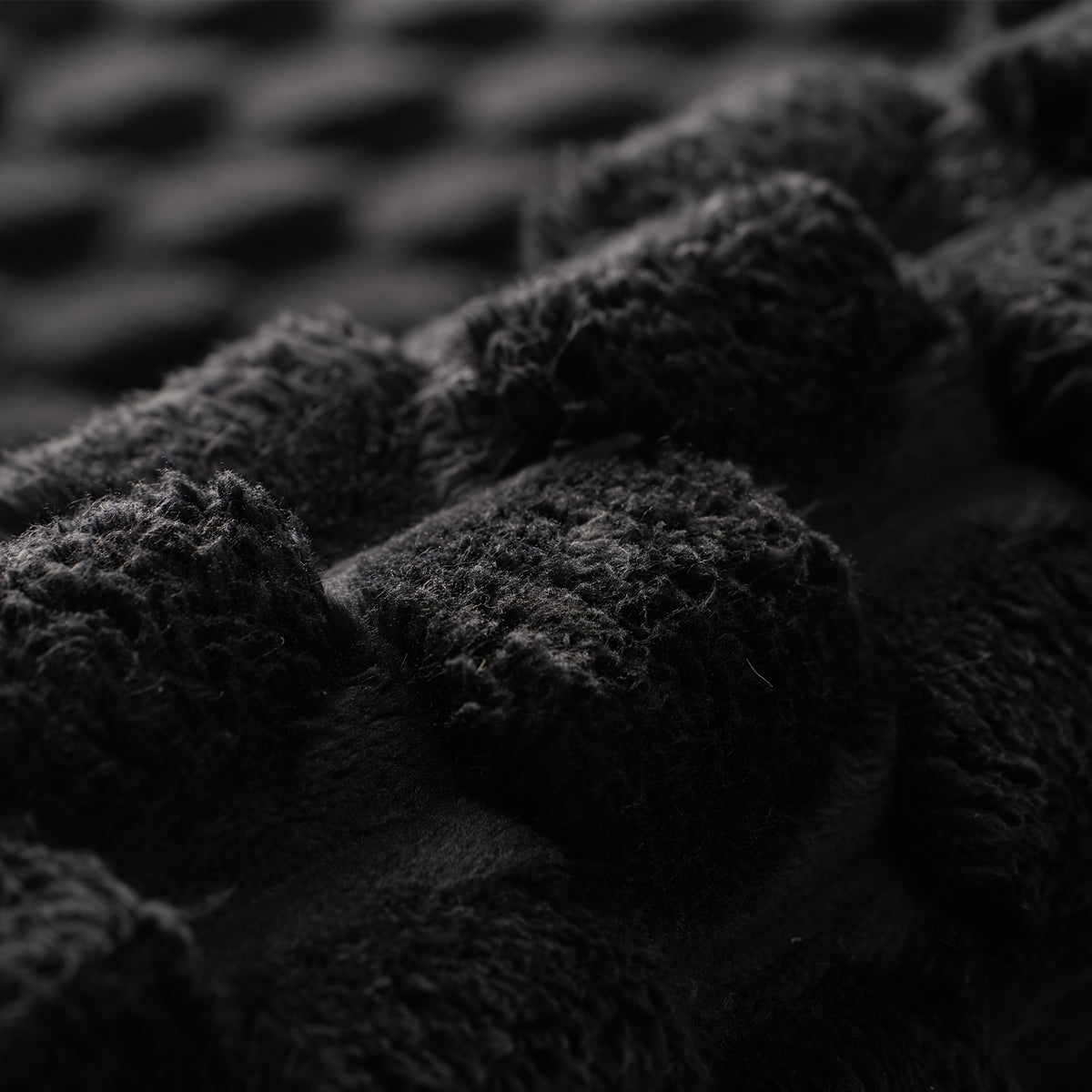 Tapis de salle de bain ovale à bulles 3D, quatre tailles