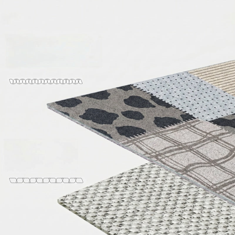 Tapis de salle de bain patchwork, 3 formats