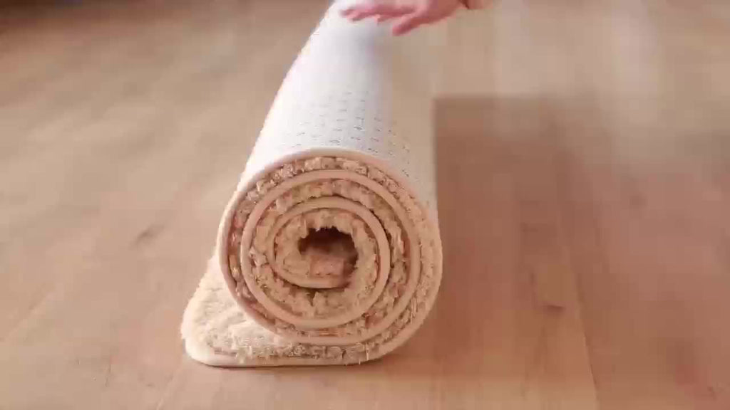 Tapis de salle de bain en peluche épaisse, six