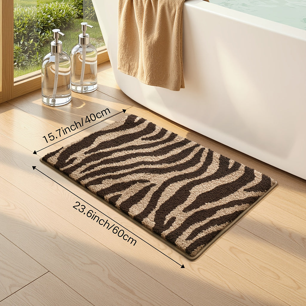 15.7x23.6in/40x60cm / Rythme Tacheté - Marron