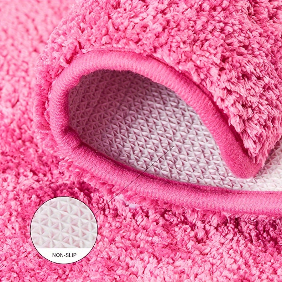 Tapis de salle de bain au lettrage tufté Hello Lovely
