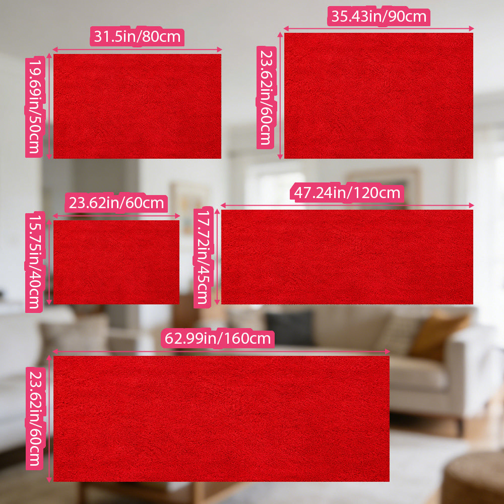 Tapis de salle de bain, format long