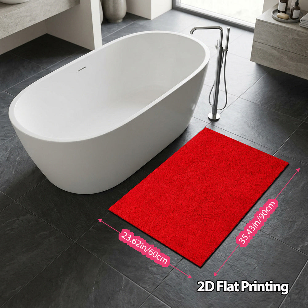 Tapis de salle de bain, format long