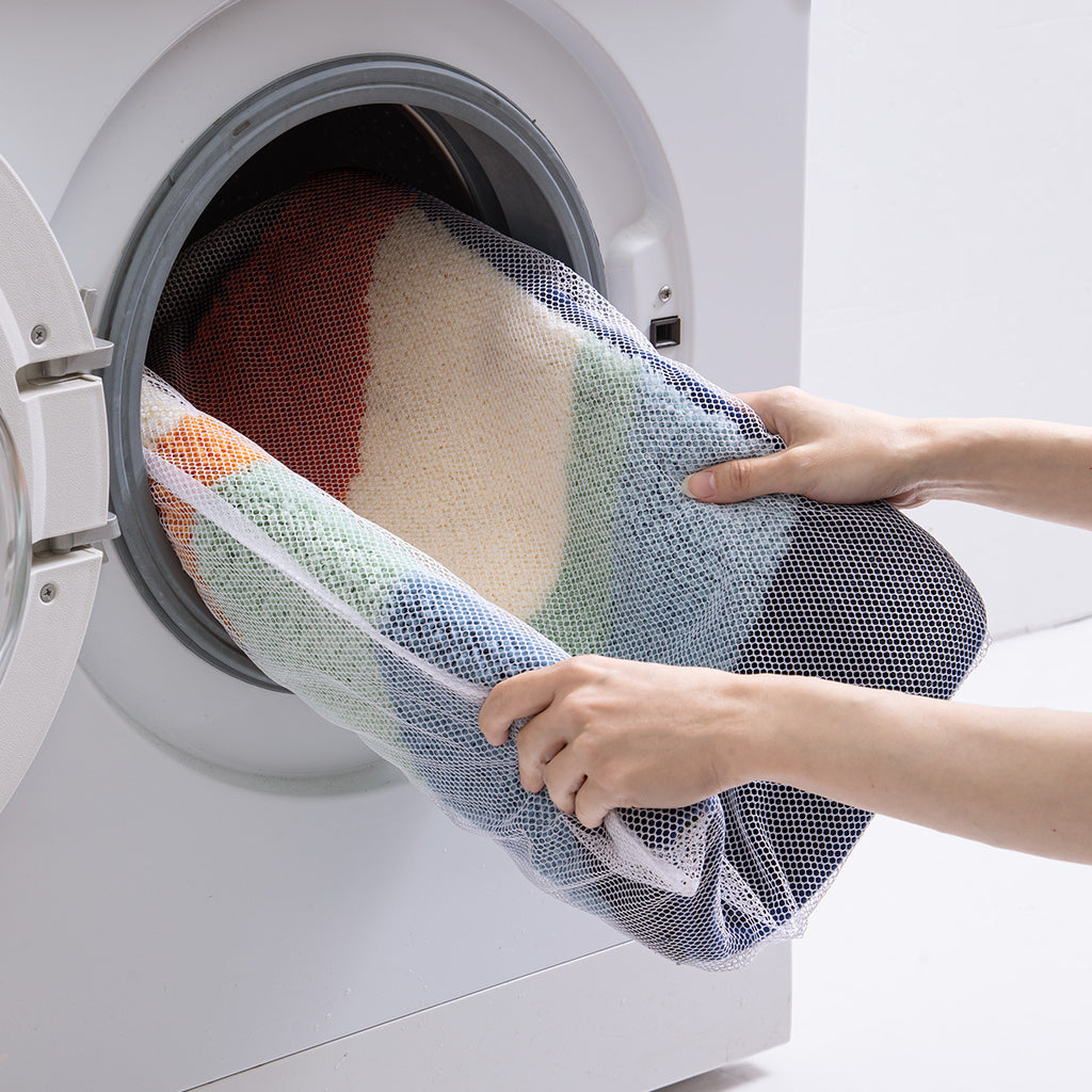 Tapis de salle de bain arc-en- rétro, sept bandes tuftées