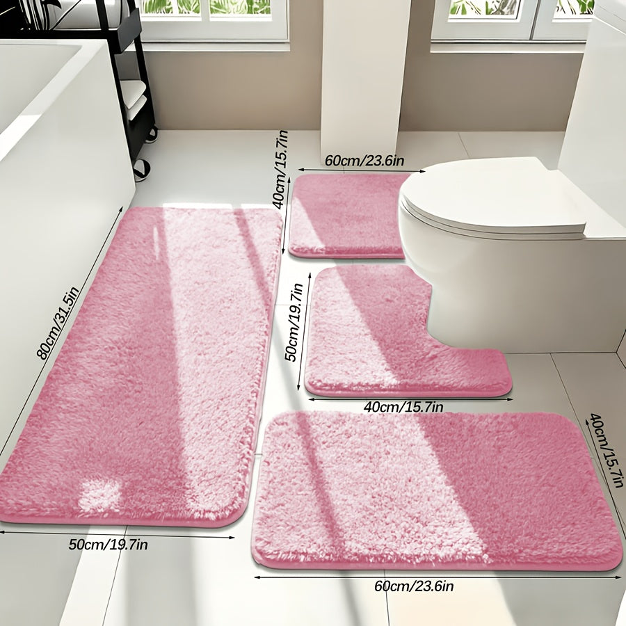 couleur rose / 4PC