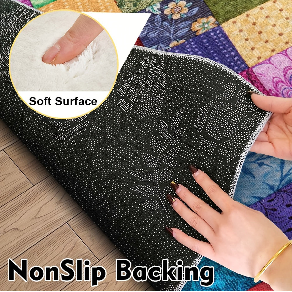 Tapis de salle de bain Splish Splash, lettrage