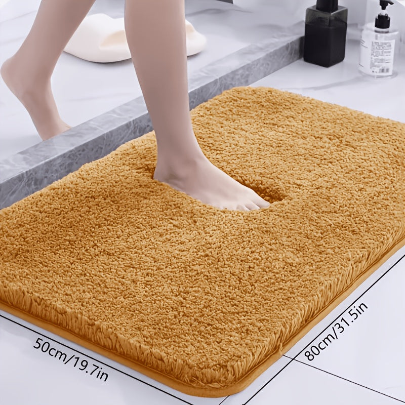 Tapis de salle de bain en velours brossé, 4