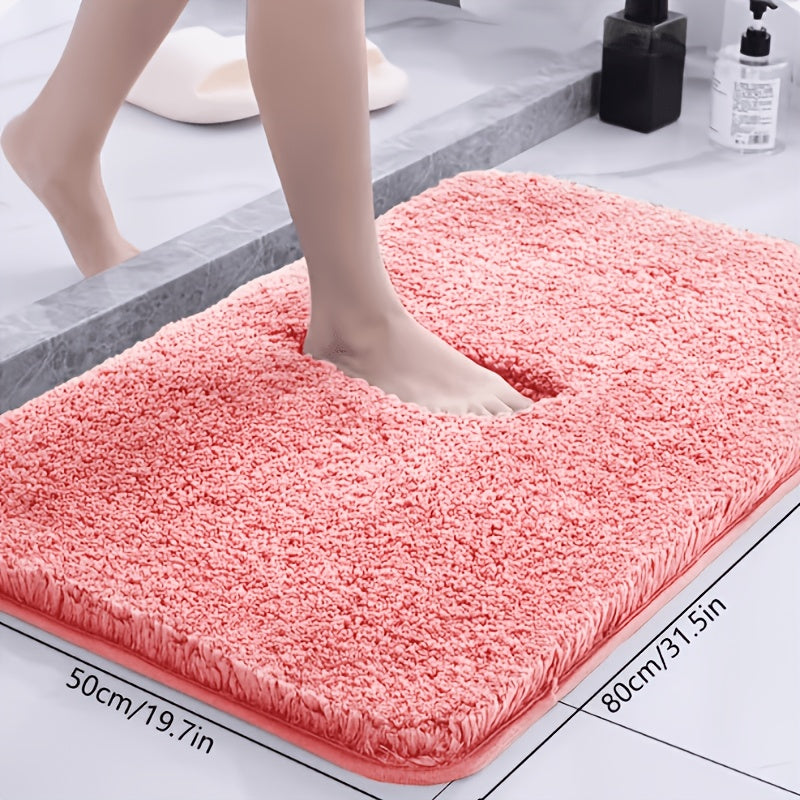 Tapis de salle de bain en velours brossé, 4