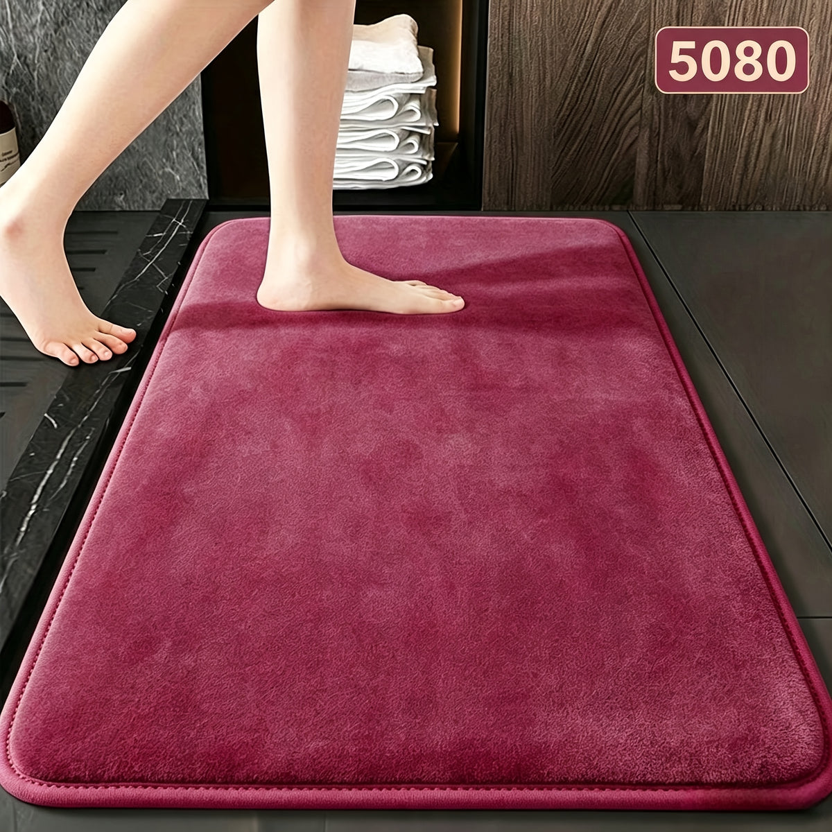 couleur bordeaux / 50 cm * 80 cm (19,68 pouces * 31,5 pouces)