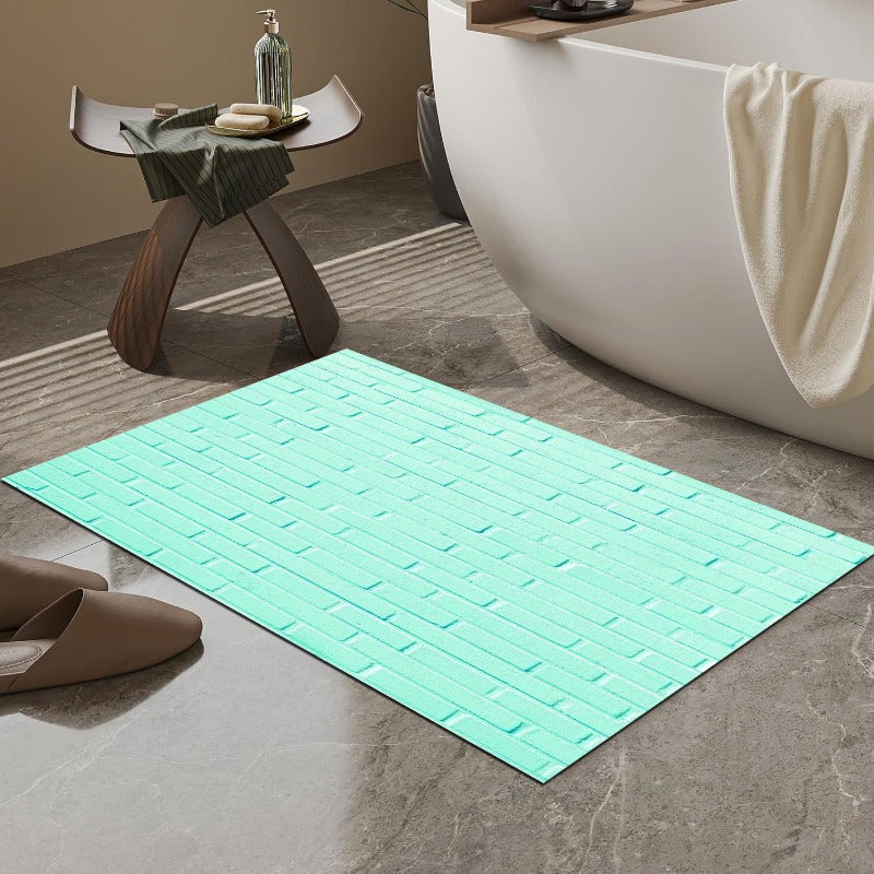 Tapis de salle de bain en diatomite
