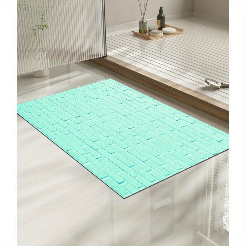Tapis de salle de bain en diatomite
