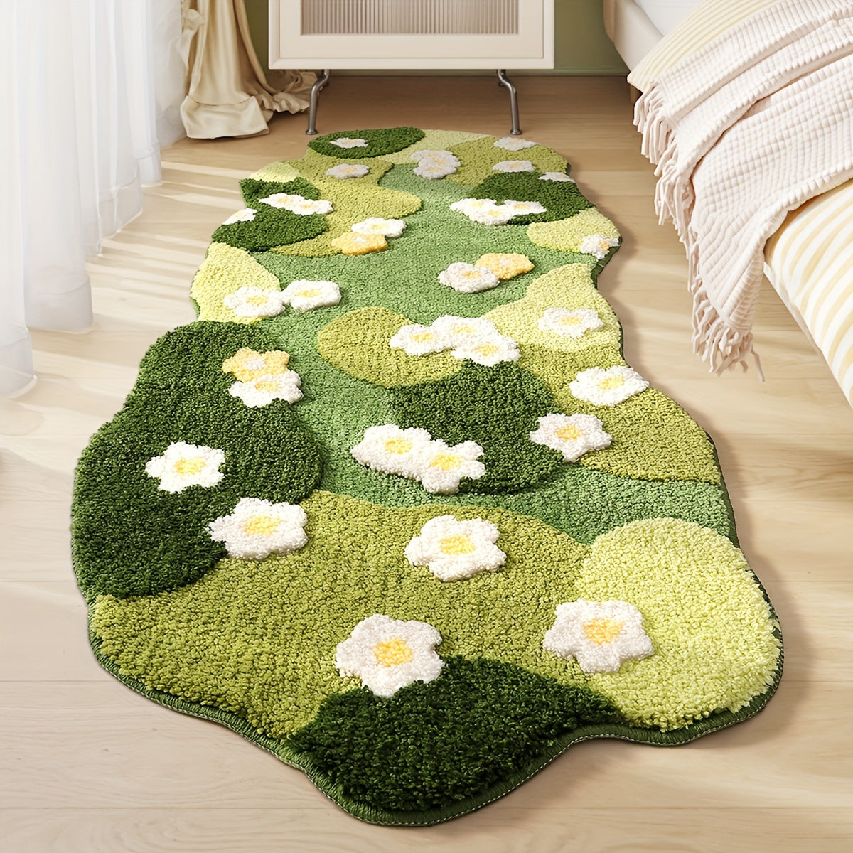 Fleurs de montagne en pleine floraison - 23,6x63 pouces / 60x160 cm