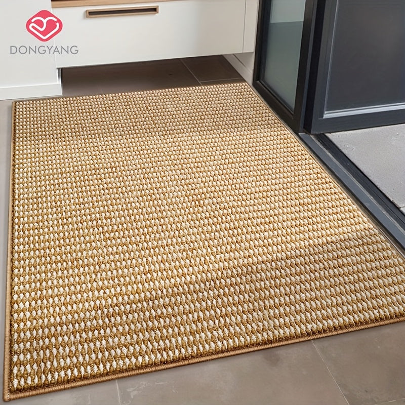 Tapis de sol bouclé effet sisal