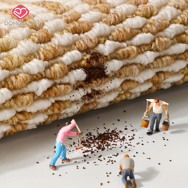 Tapis de sol bouclé effet sisal