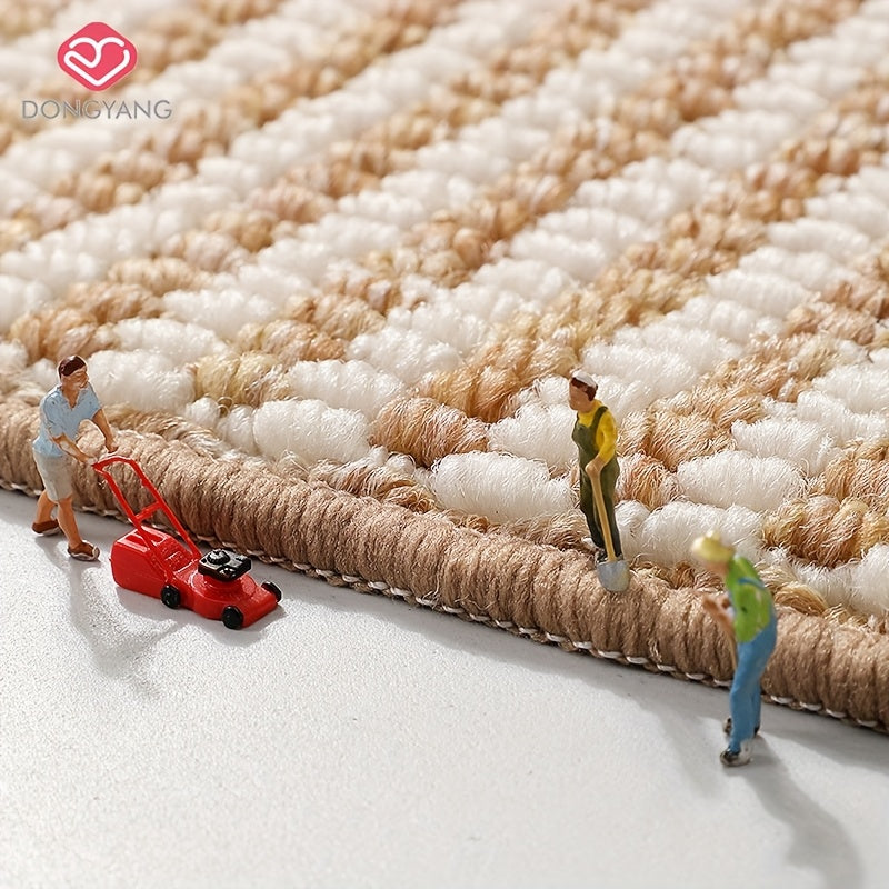Tapis de sol bouclé effet sisal