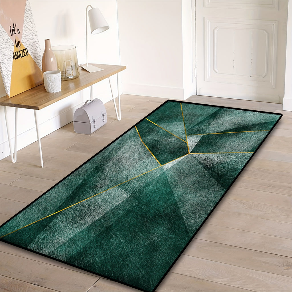 Grand tapis de zone à lignes
